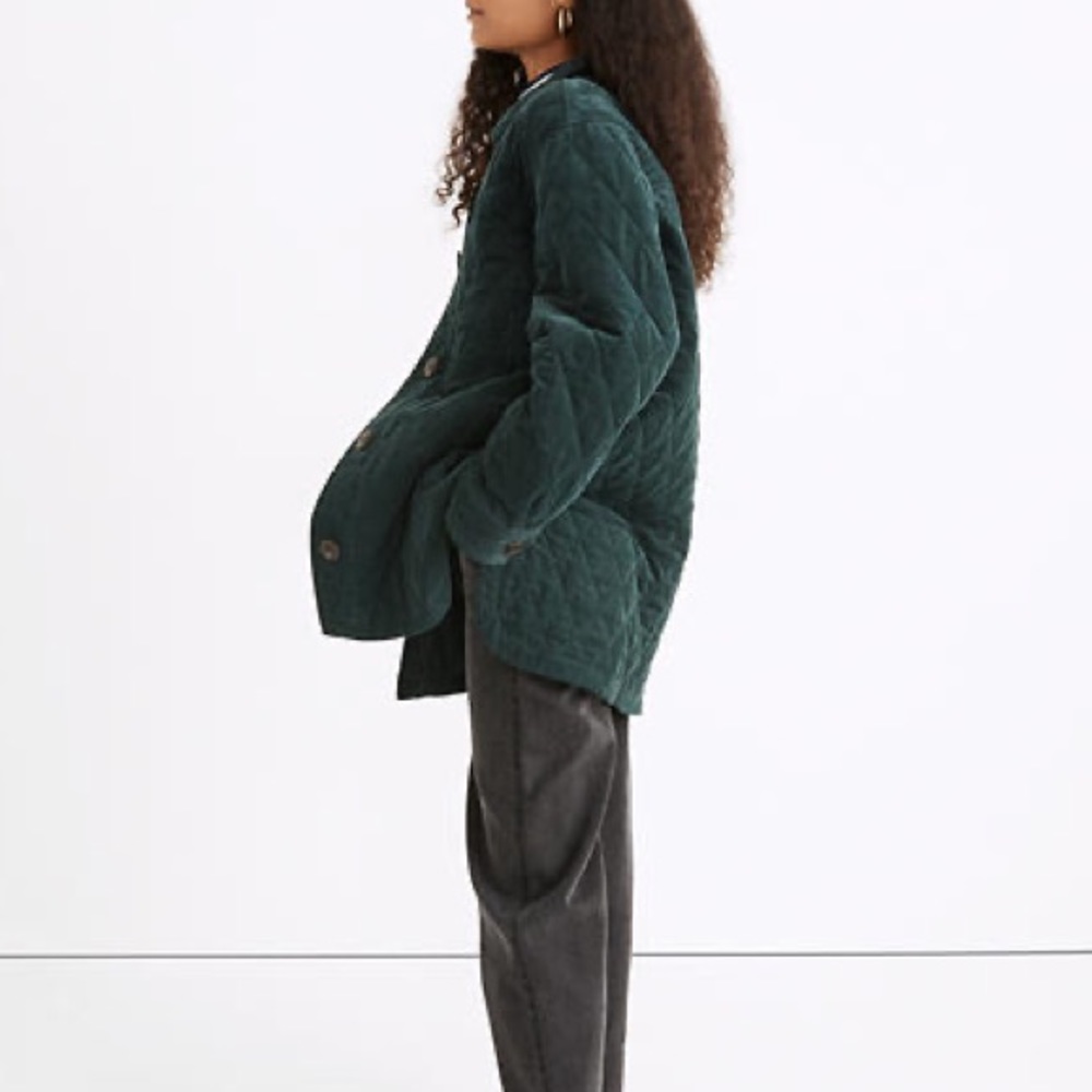 Madewell Belrose Quilted Corduroy Jacket - Picture 4 of 9